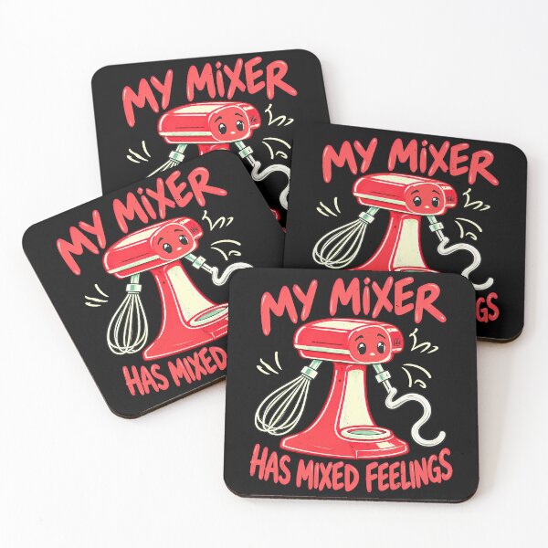 Item preview, Stand Mixer With Mixed Feelings Baking Joke designed and sold by elderberry.