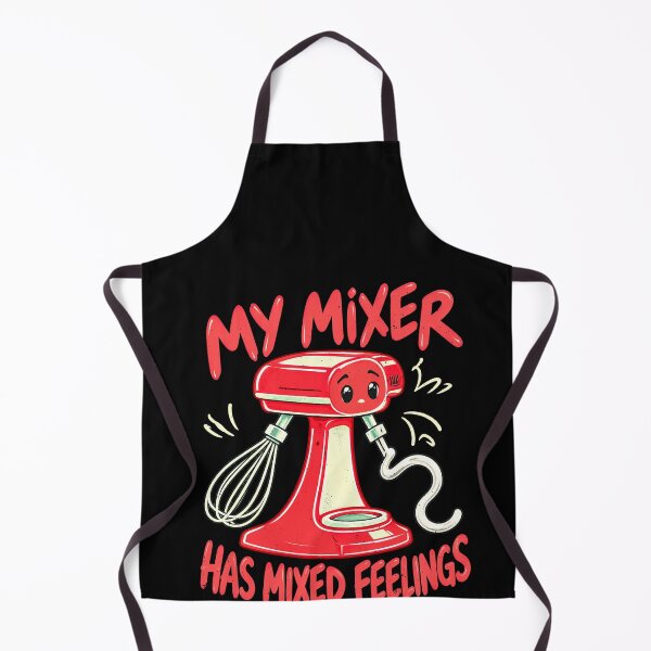 Item preview, Stand Mixer With Mixed Feelings Baking Joke designed and sold by elderberry.