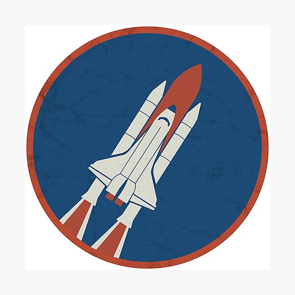 Item preview, Space Shuttle in flight to outer space designed and sold by Asterisk-a.