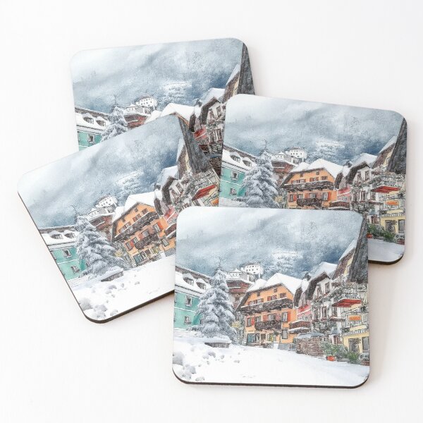 Item preview, Winter in Hallstatt designed and sold by sid1802.
