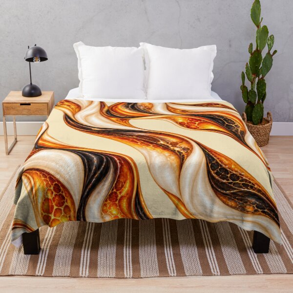 Item preview, Liquid Fire Luxe – Contemporary Textile Art designed and sold by annenambiro.