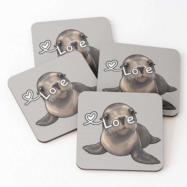 Item preview, Sea Lion Love - Meme Cute Funny designed and sold by ByGio.