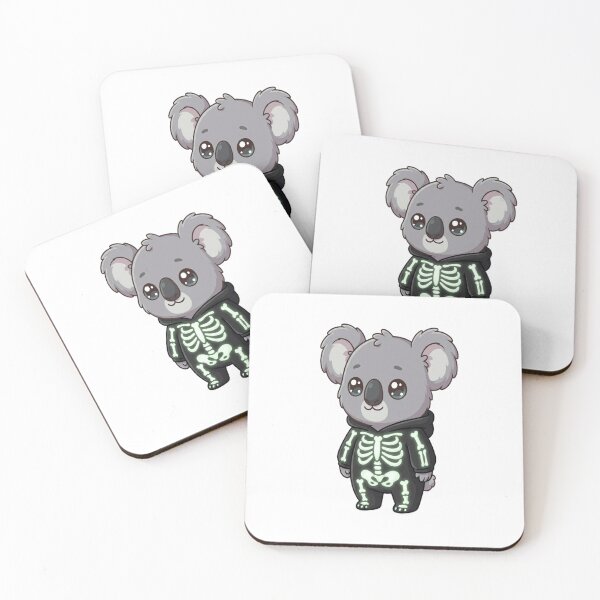 Item preview, Cute Skeleton Onesie Koala Costume designed and sold by Ella_Sketch.