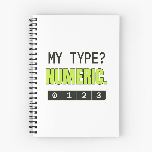 Item preview, My Type Numeric — Funny Data Analyst Accountant Pun designed and sold by JLMWorks.