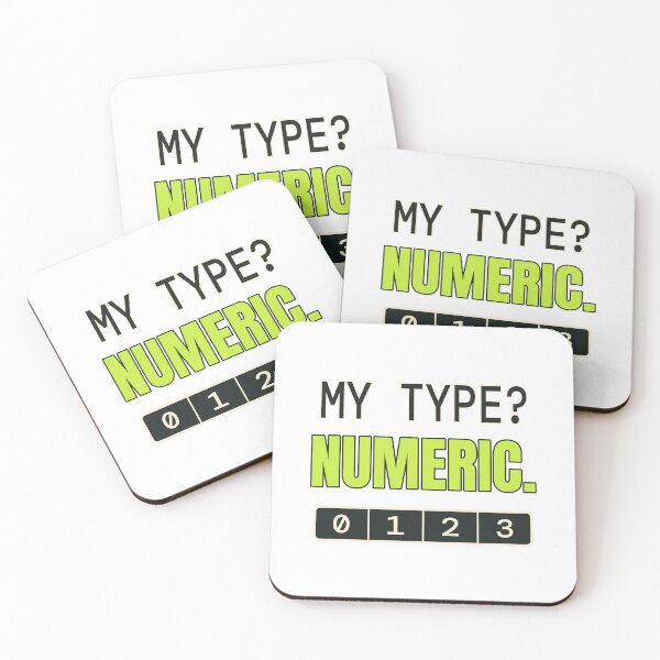 Item preview, My Type Numeric — Funny Data Analyst Accountant Pun designed and sold by JLMWorks.