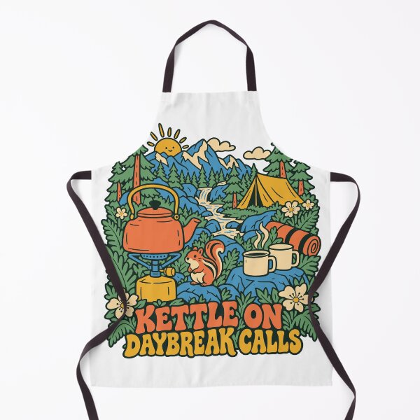 Item preview, Kettle On Daybreak Calls Mountain Camping Coffee designed and sold by Summit Folk Studio.