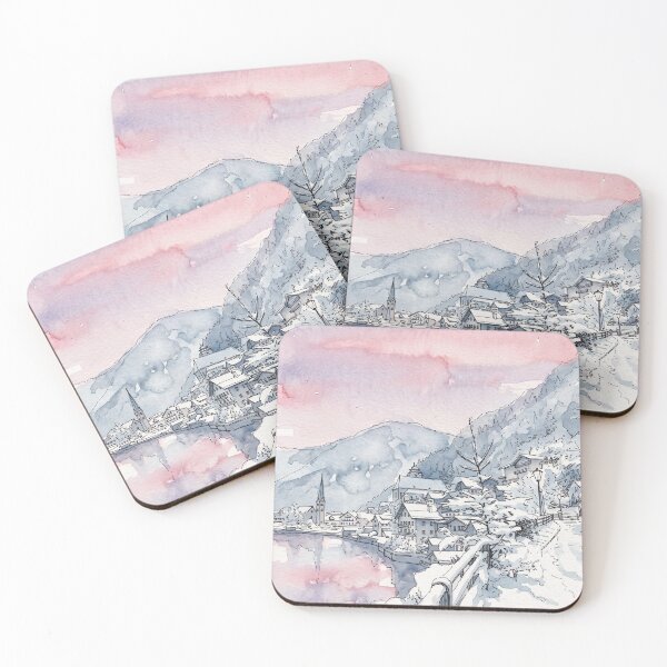 Item preview, Winter in Hallstatt, Austria designed and sold by sid1802.