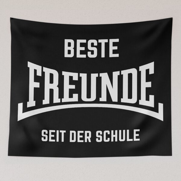 Item preview, Best Friends Since School (Friendship / Concave / White) designed and sold by MrFaulbaum.