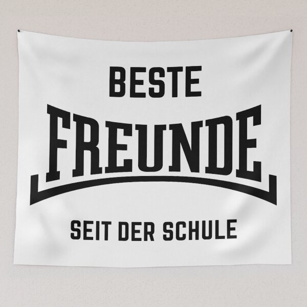 Item preview, Best Friends Since School (Friendship / Concave / Black) designed and sold by MrFaulbaum.