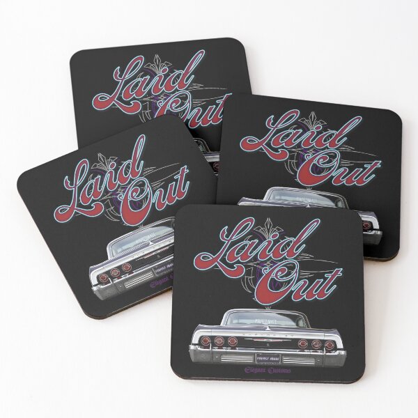 Item preview, 1964 Impala Laid Out with text - Lowrider, Kustom, Hot Rod, Muscle Car designed and sold by Elegant Customs.