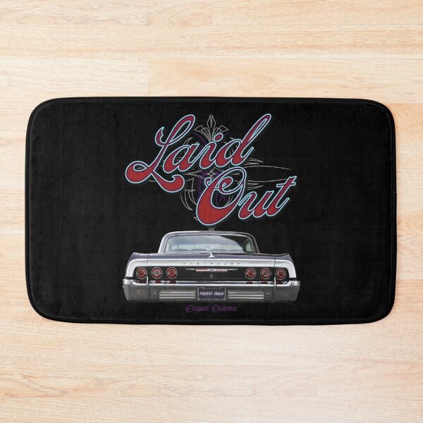 Item preview, 1964 Impala Laid Out with text - Lowrider, Kustom, Hot Rod, Muscle Car designed and sold by Elegant Customs.