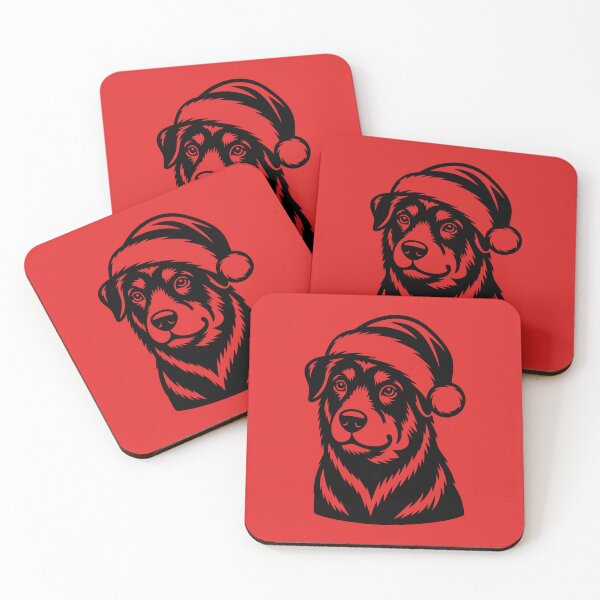 Item preview, Beauceron Wearing a Santa Hat designed and sold by theartfulaspie.