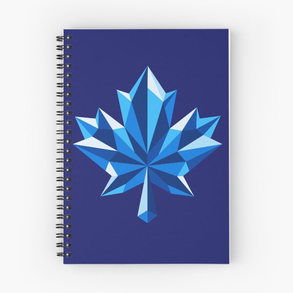 Item preview, Faceted Blue Maple Leaf designed and sold by ZamboniZingers.
