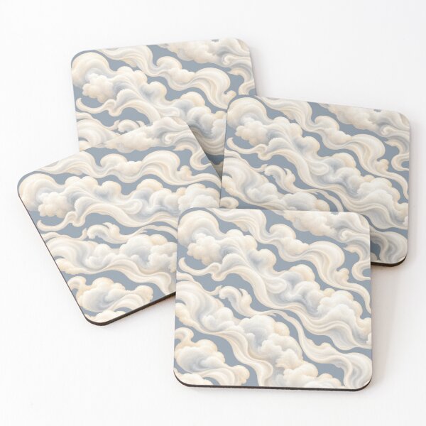 Item preview, Cloudscape Luxe – Pearl Ivory Marble designed and sold by annenambiro.