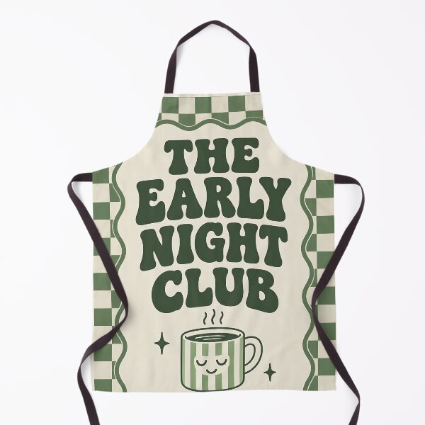 Item preview, The Early Night Club - Retro Green Mug Print designed and sold by artswag.