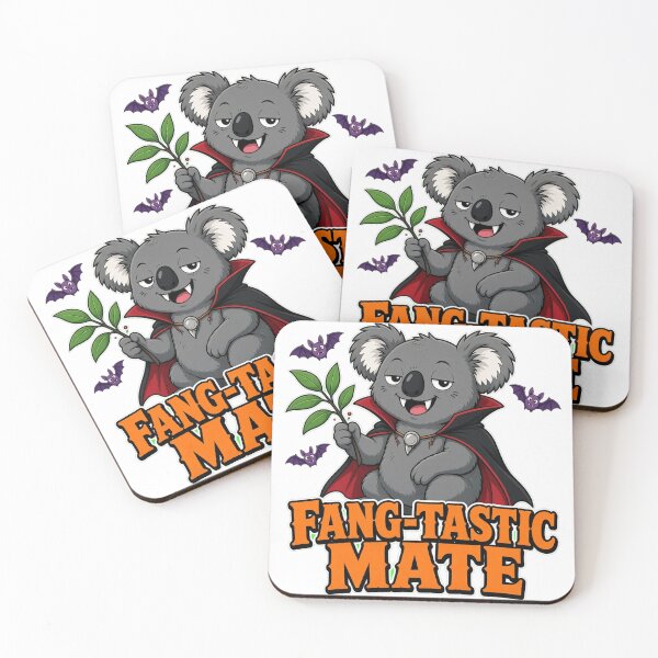 Item preview, Fang-tastic Mate Vampire Koala Funny Aussie Halloween designed and sold by DTSA.