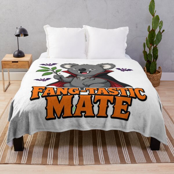 Item preview, Fang-tastic Mate Vampire Koala Funny Aussie Halloween designed and sold by DTSA.