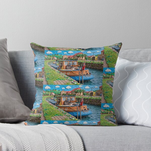 Item preview, L'ISLE SUR LE DOUBS English boat on the canal designed and sold by MarieClaude1954.