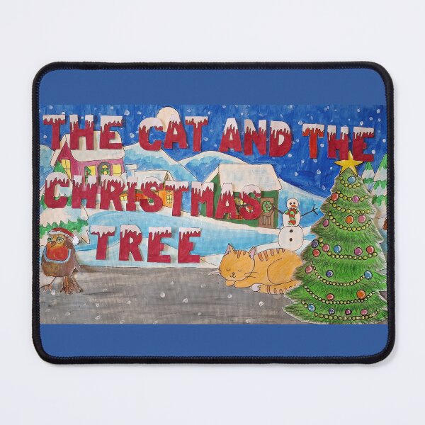 Item preview, The Cat and The Christmas Tree designed and sold by The Cat and The Christmas Tree by Alice Ean Dubh.