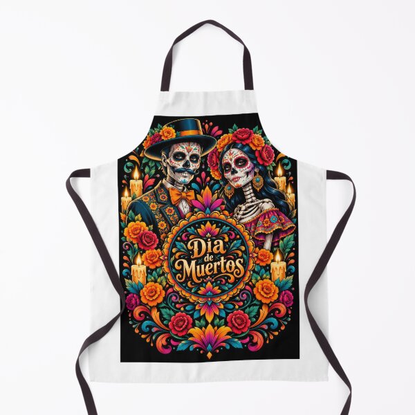 Item preview, Pareja Esqueleto – Los Novios 02 Día de Muertos Art designed and sold by matteflor.