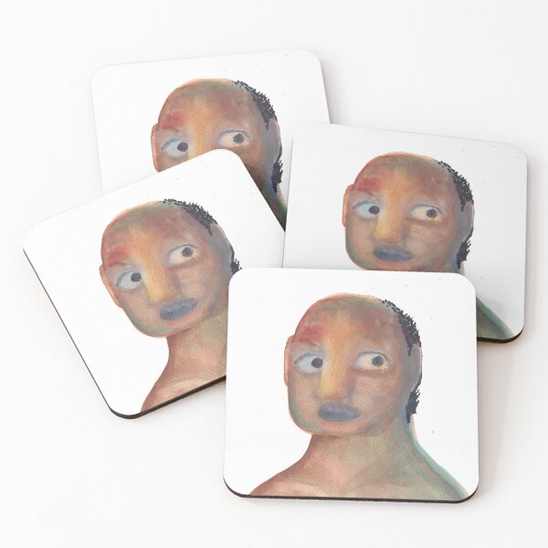 Item preview, XI Expressive Watercolor Portrait Print – Unconventional Figurative Art designed and sold by suvikaisu.