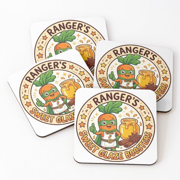 Item preview, Official Ranger's Sweet Glaze Boosters Badge – Ranger Carrot Comic Book Emblem designed and sold by Alchemy8House.
