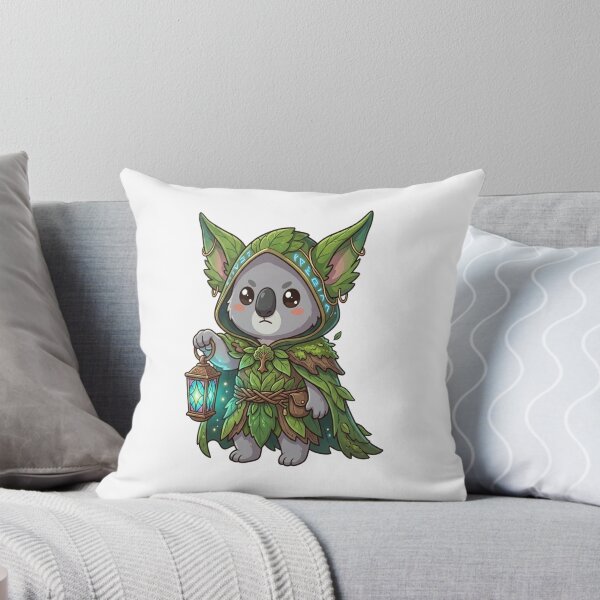 Item preview, Cute Forest Elf Koala Lantern Magic    designed and sold by Ella_Sketch.