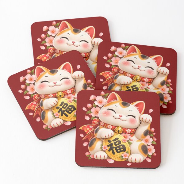 Item preview, Lucky Maneki Neko cat designed and sold by Art of Sun.