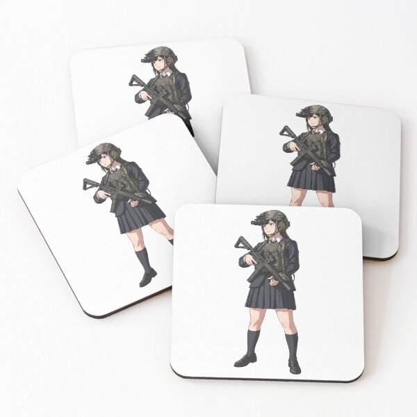 Item preview, Tactical School Girl - Anime Special Ops designed and sold by RAWLIFEGRAPHIC.