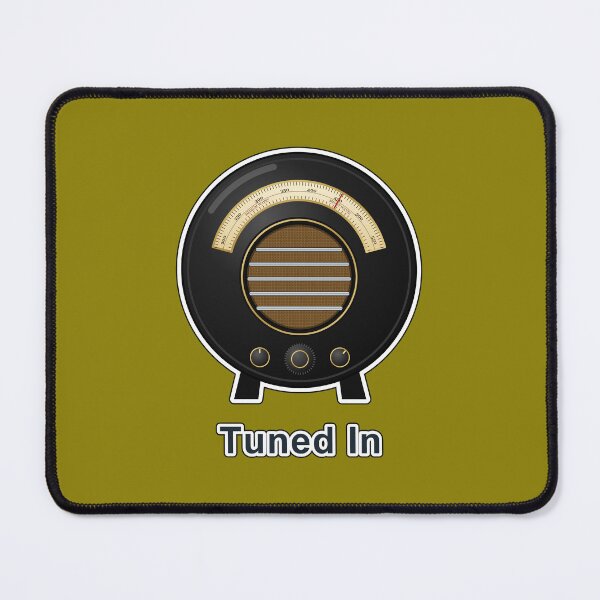 Item preview, Tuned In – Art Deco Bakelite Vintage Radio designed and sold by TribeGlyph.