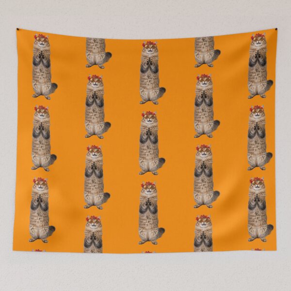 Item preview, Autumn Cat Leaf Crown | Funny Fall Animal Art designed and sold by cabana.space.