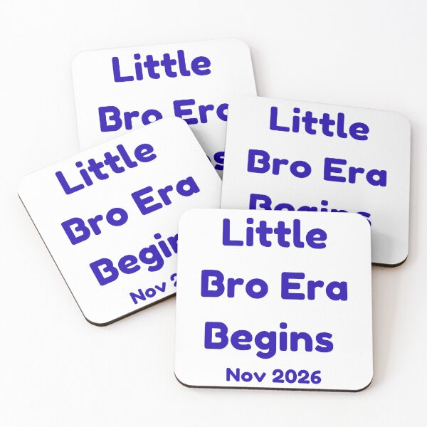 Item preview, Little Bro Era Begins Nov 2026 - Newborn Baby Boy Onesie designed and sold by Giggaloo.