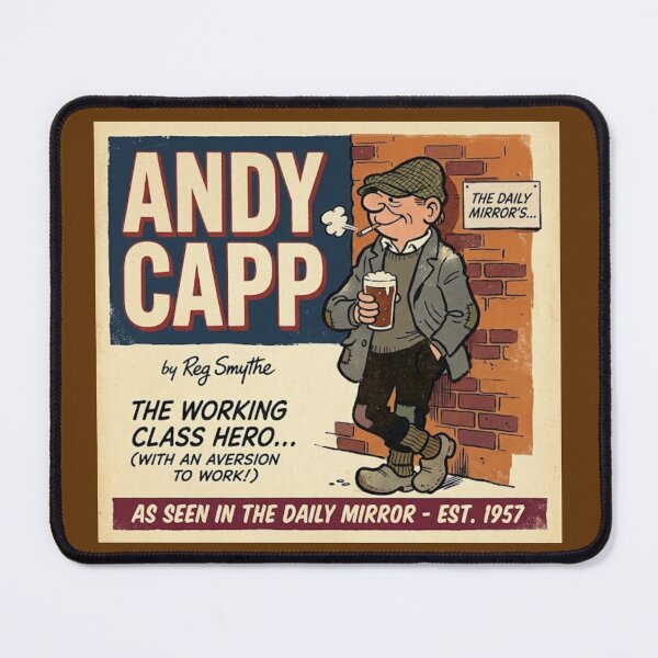 Item preview, Vintage Andy Capp Cartoon Poster designed and sold by Halifaxartguy.