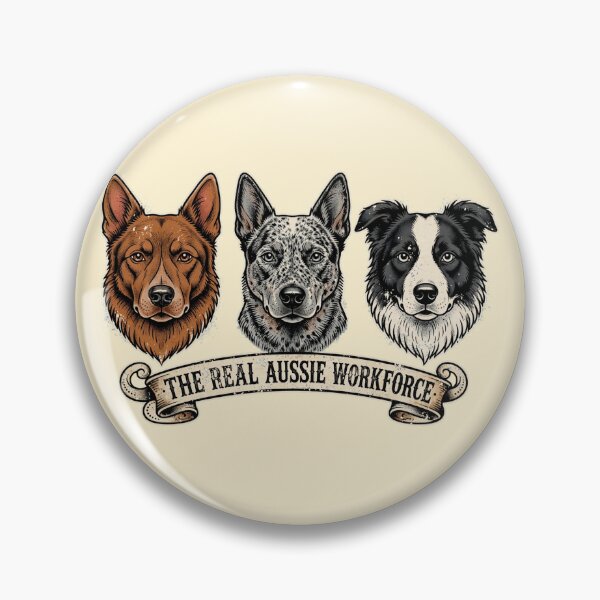 Item preview, The Real Aussie Workforce Kelpie Heeler Collie designed and sold by Yellowriversss.
