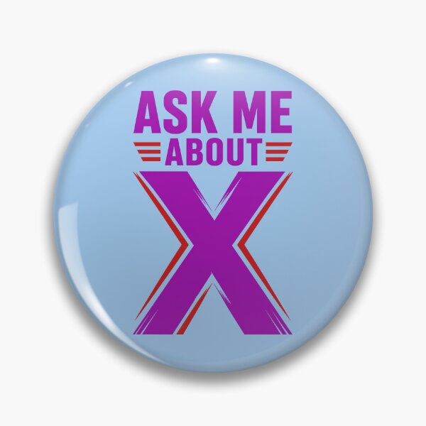 Item preview, ASK ME ABOUT X DESIGN designed and sold by DigitalandPhoto.