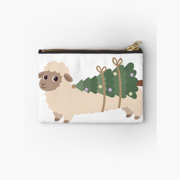 Item preview, Sheep Carrying Christmas Tree designed and sold by natalielaf.