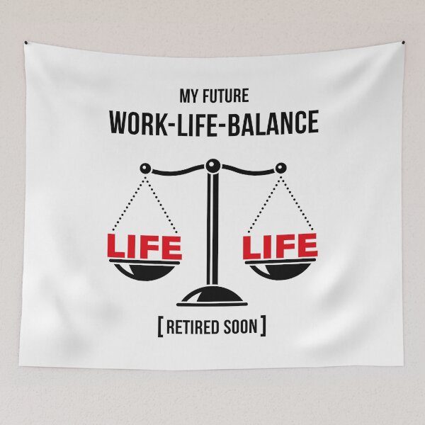 Item preview, My Future Work-Life-Balance – Retired Soon (Scales / POS 2C) designed and sold by MrFaulbaum.