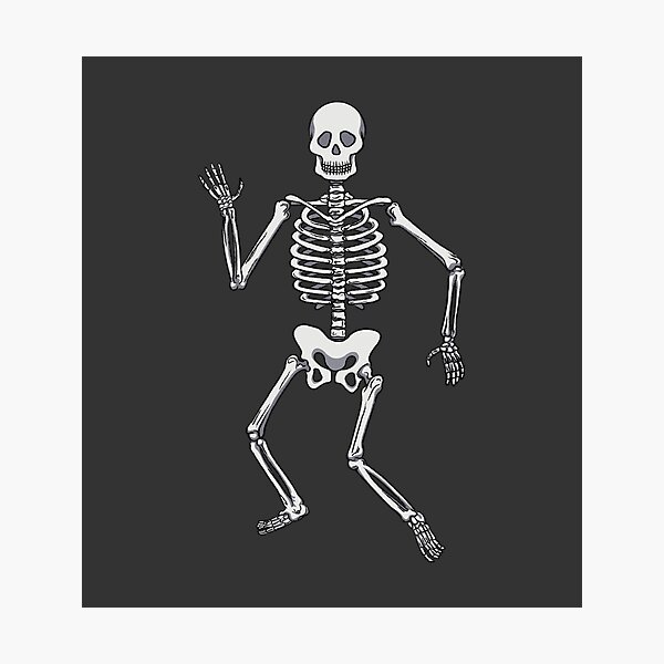 Item preview, Goofy Dancing Skeleton designed and sold by hanna_nagh.