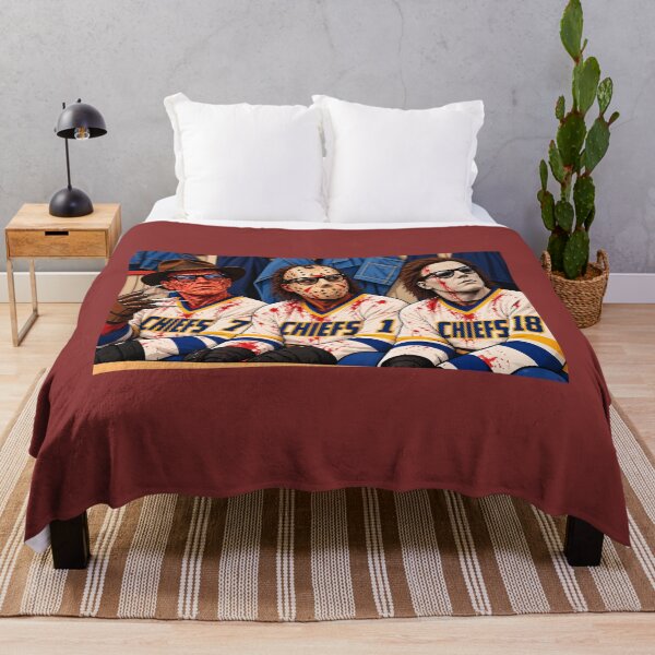 Item preview, Slap Shot Horror Mashup, Slasher Chiefs Hockey Movie Parody designed and sold by GhostDawgs.