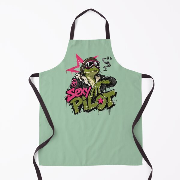 Item preview, Sexy Pilot Graffiti Frog T-Shirt | Streetwear Aviator Toad Leather Jacket Gift designed and sold by illeN-Art-World.