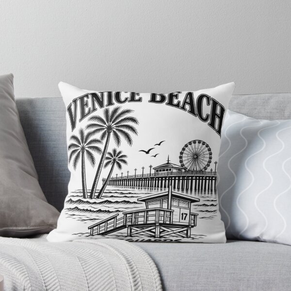 Item preview,  Venice Beach Lifeguard Tower #17 — California Coast designed and sold by Tee Visions.