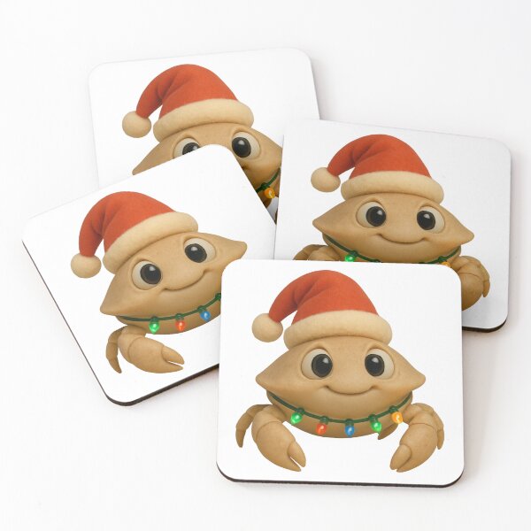 Item preview, Merry Mole Crab Christmas designed and sold by Sillytoe.