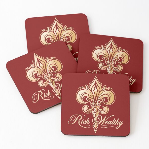 Item preview, Rich Wealthy Gold Cursive Text Style Design designed and sold by RichardRags.