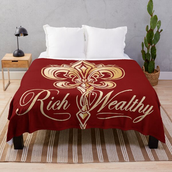 Item preview, Rich Wealthy Gold Cursive Text Style Design designed and sold by RichardRags.