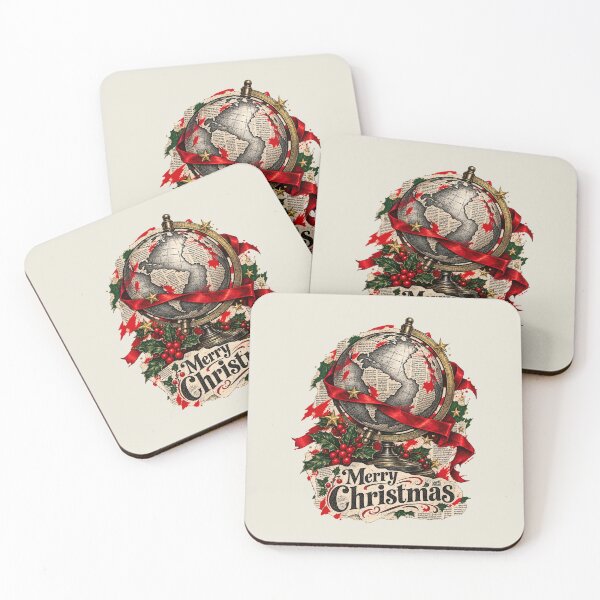 Item preview, Globe wrapped in newspaper ribbons for Christmas designed and sold by Honu2025.