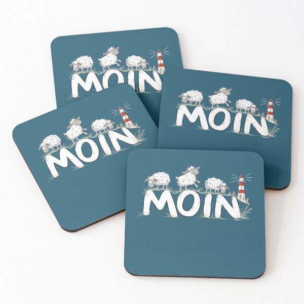 Item preview, Hello – Funny sheep with a lighthouse in Northern Germany designed and sold by modartis.