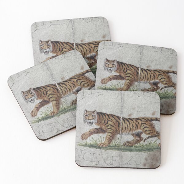 Item preview, Leicestershire Regiment Tiger on Drum Design designed and sold by Ian-M-Stevens.