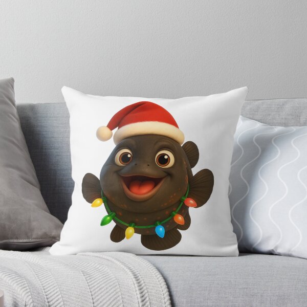 Item preview, Jolly Oscar Fish Christmas designed and sold by Sillytoe.