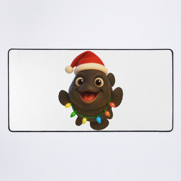 Item preview, Jolly Oscar Fish Christmas designed and sold by Sillytoe.