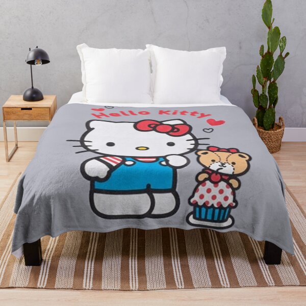 Item preview, Cute Red Hello Kitty Cupcake Teddy Bear Design designed and sold by iloveyourcupid.